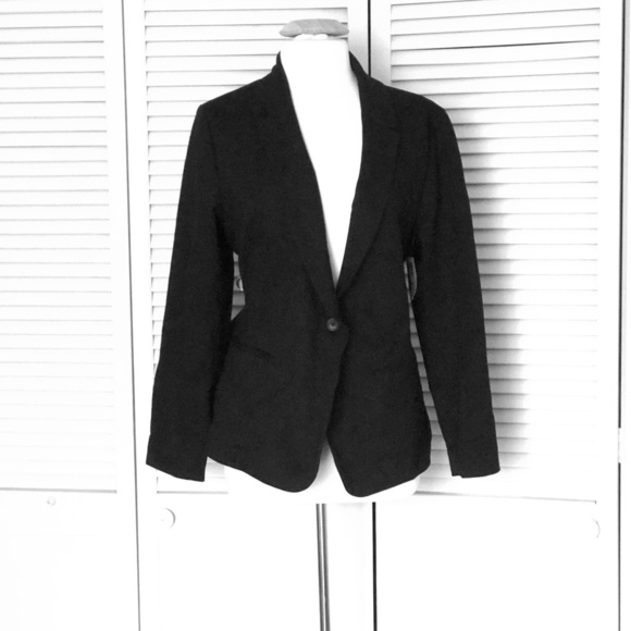 old navy black blazer